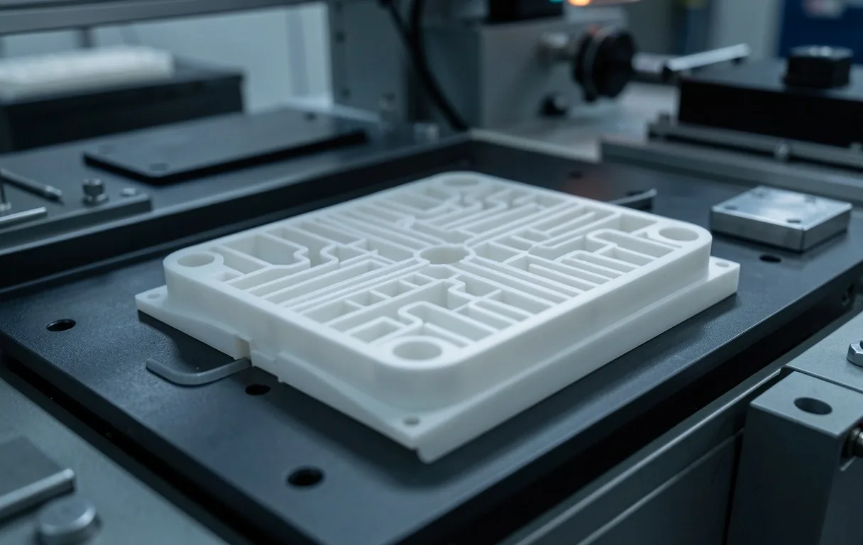 High-precision industrial plastic component