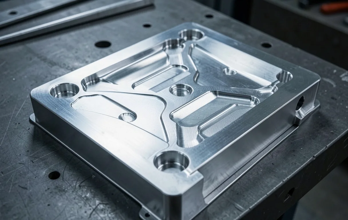 Steel mold core